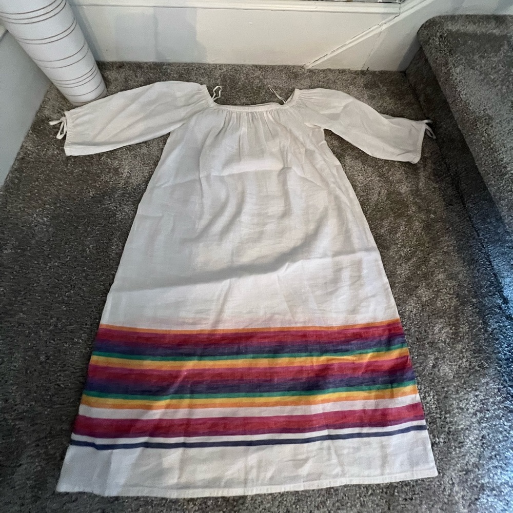 Off the shoulder women’s dress